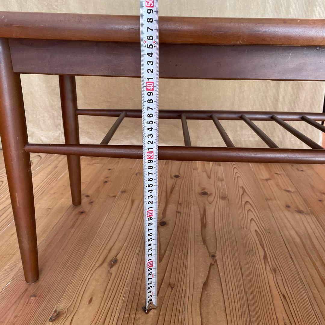 ブラウン 木製 長方形 テーブル