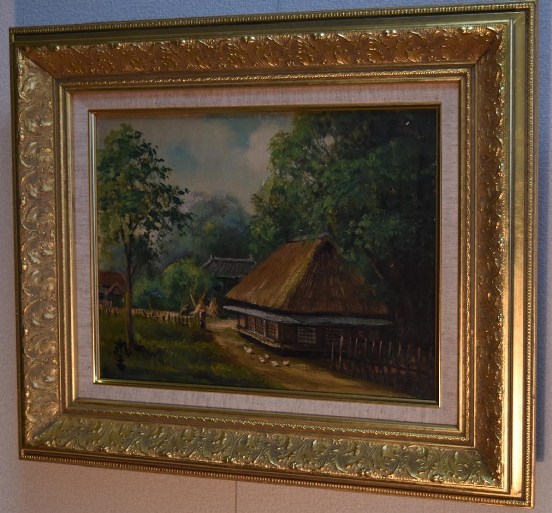 お宝速報❣　コロナ還元値引き！！　洋版画の重鎮・向井潤吉　真作保証　肉筆