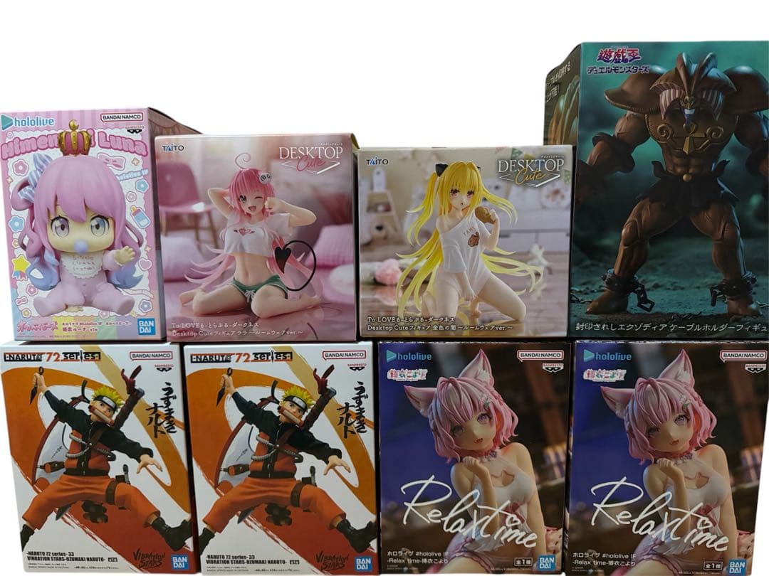 31.遊戯王　NARUTO プライズフィギュア