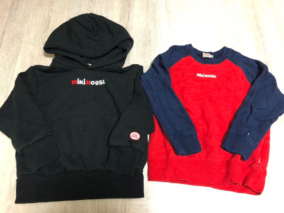 【専用】ミキハウス　120 まとめ売り　トレーナー　ズボン　ベスト　16点
