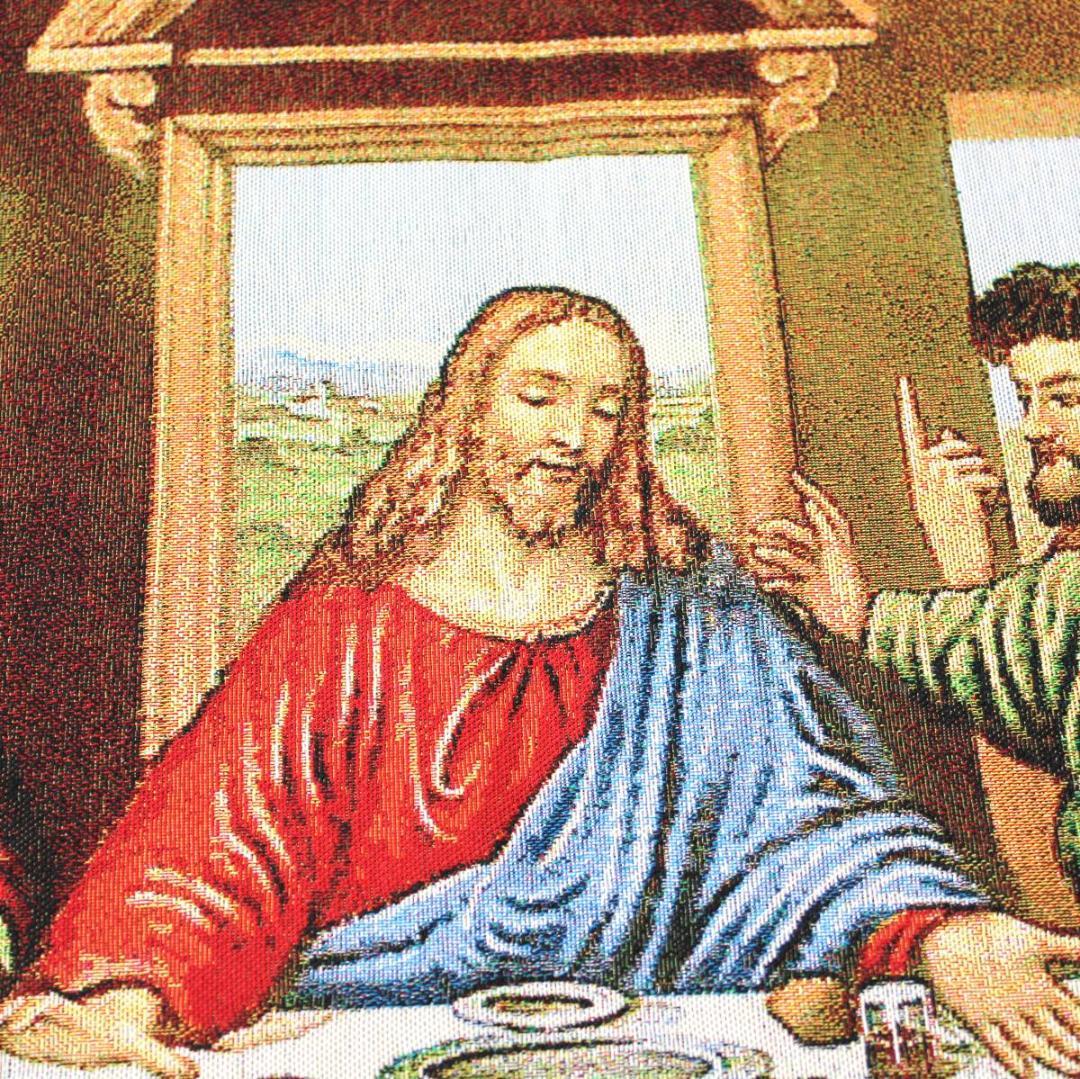 絵画 最後の晩餐 大型絵画 ビッグパネルアート キャンバス 額絵 アンティーク