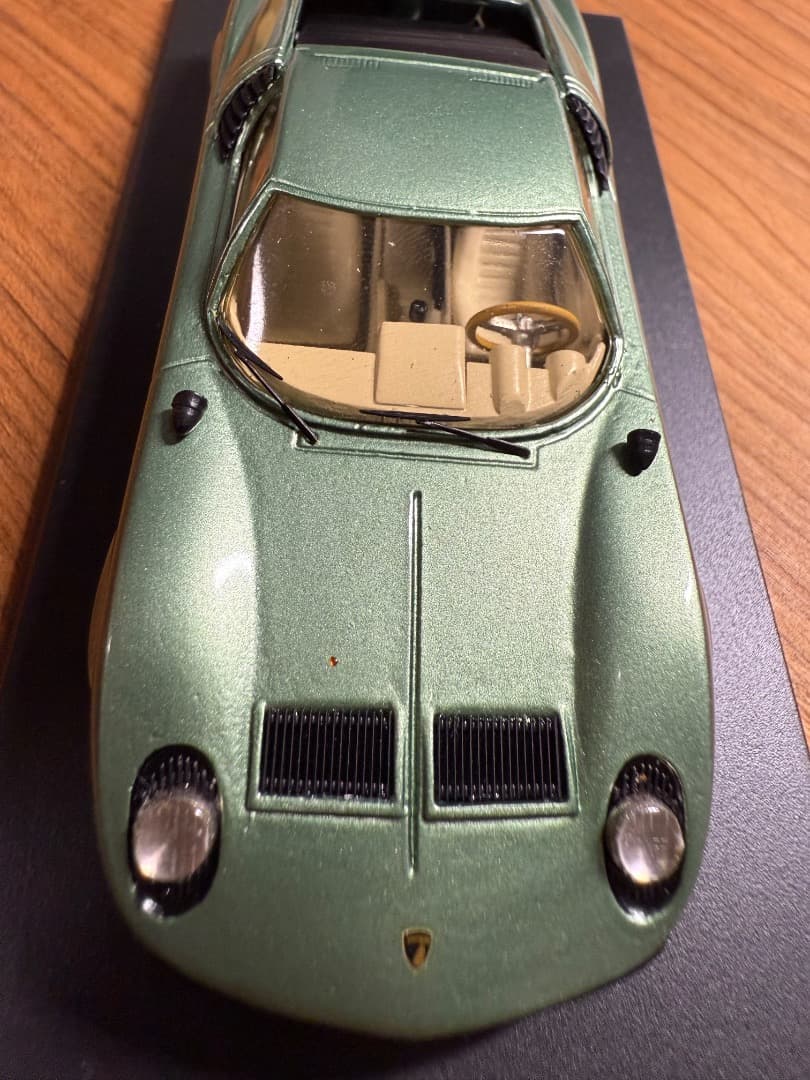 SMTS 1/43 ランボルギーニ ミニカー メタリックグリーン
