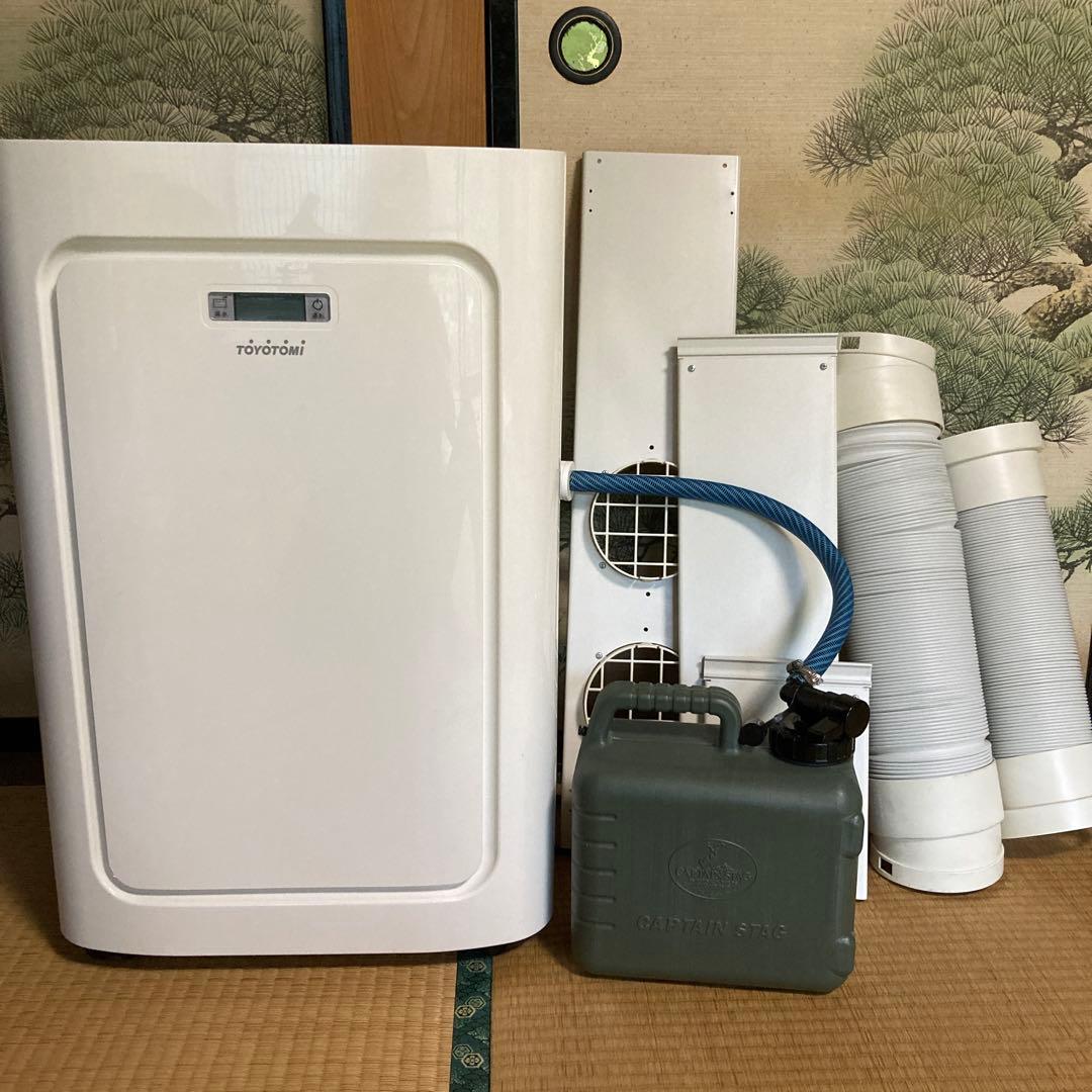 トヨトミ スポット冷暖房エアコン 2021年製 TAD-22LW