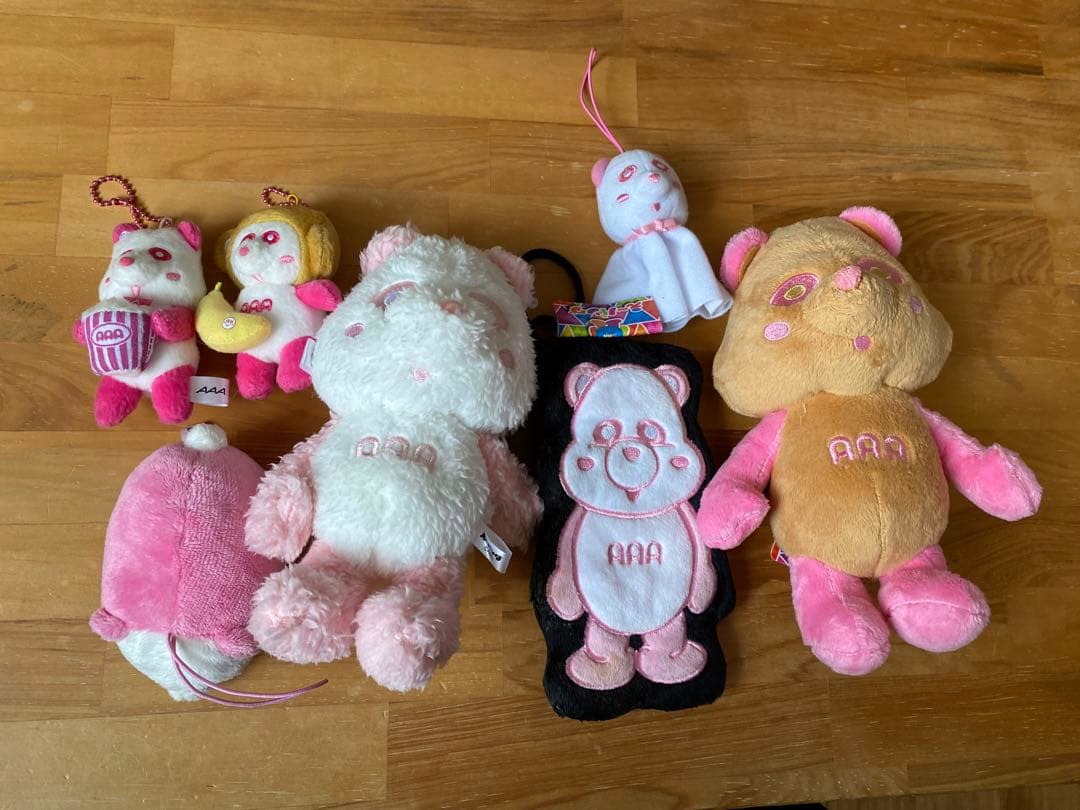 AAA え～パンダ ぬいぐるみ キーホルダー