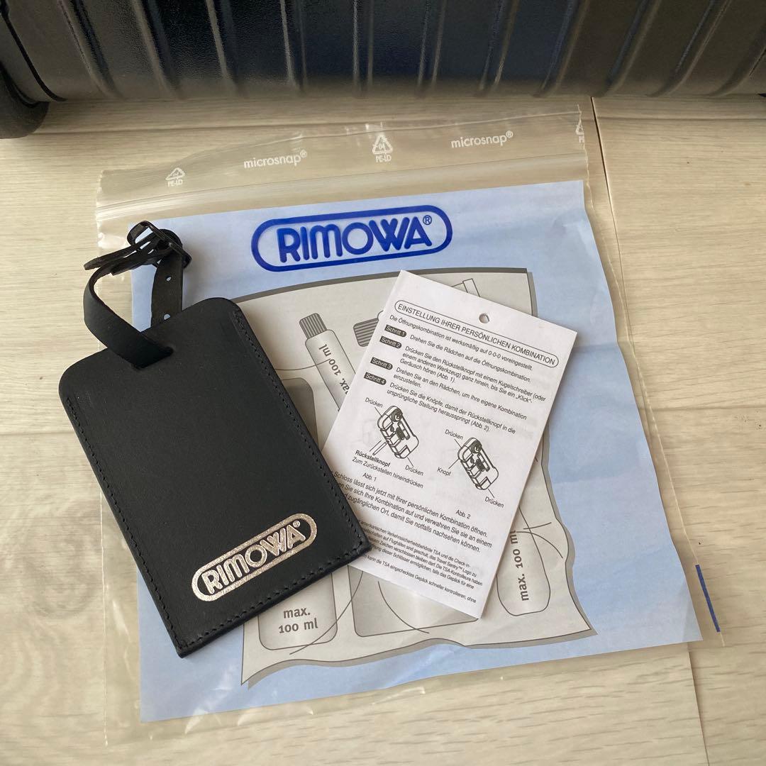 リモワ SALSA 35L 2輪 ブラック キャリーケース スーツケース