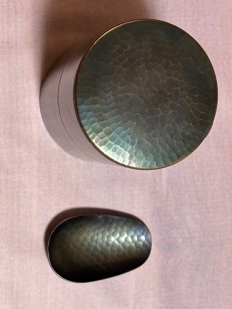 玉川堂 GYOKUSENDO　茶筒と茶箕