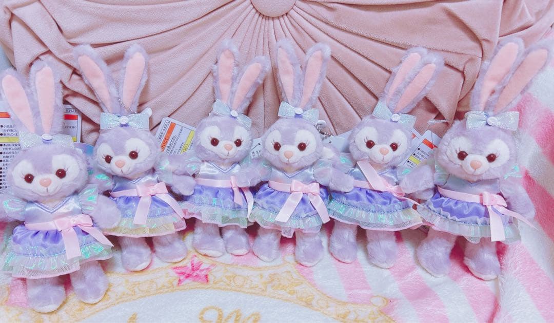 カラフルハピネス　ぬいぐるみバッジ ステラルー 20周年 ぬいバ 6個