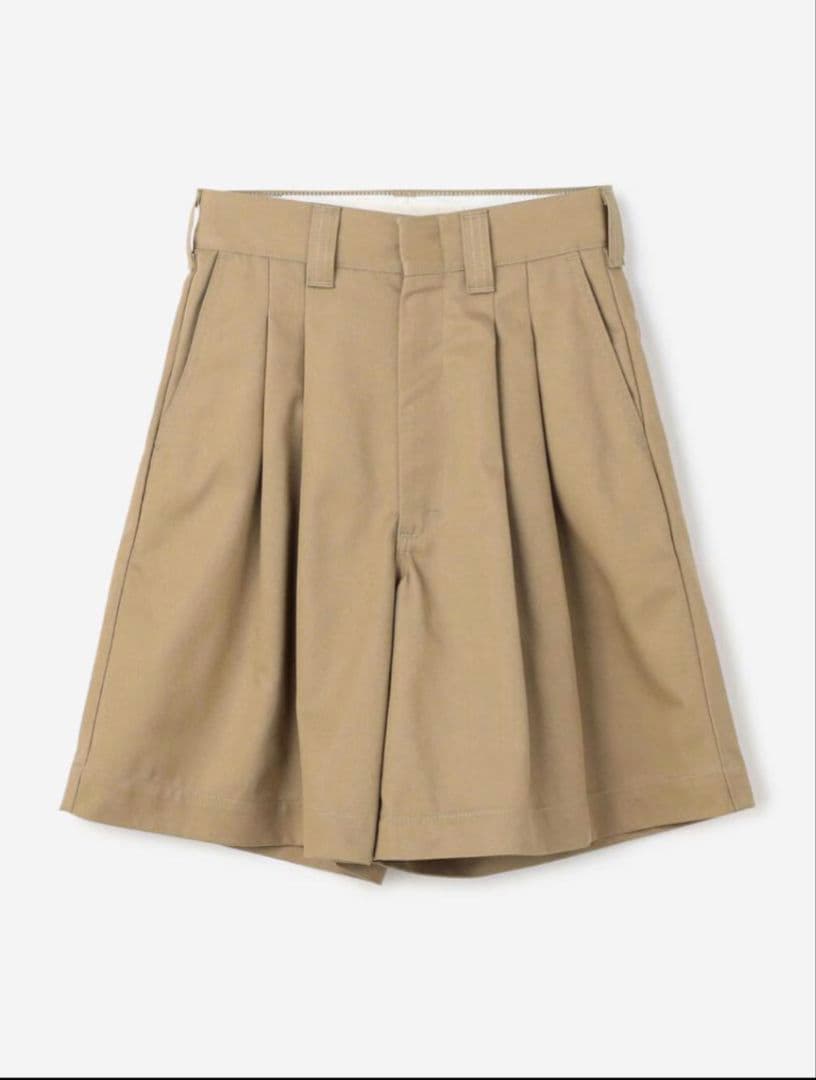 シンゾーン トムボーイ ショートパンツ ベージュ プリーツ キュロット 34