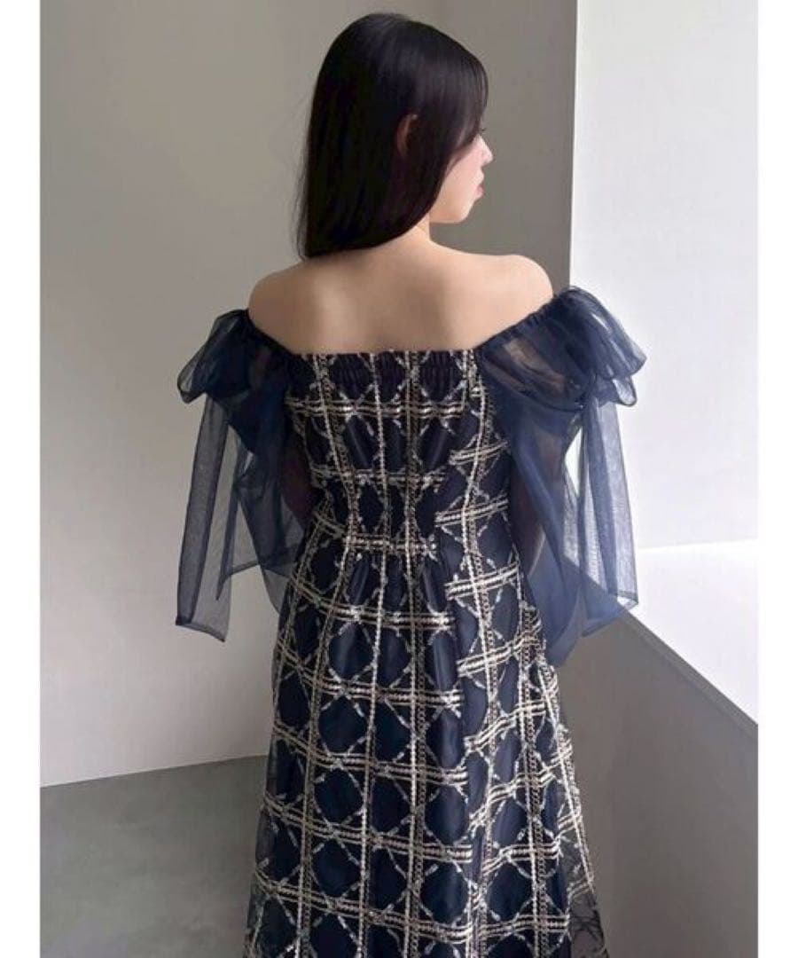 レースリボンオフィシャルドレス　dazzlin ダズリン