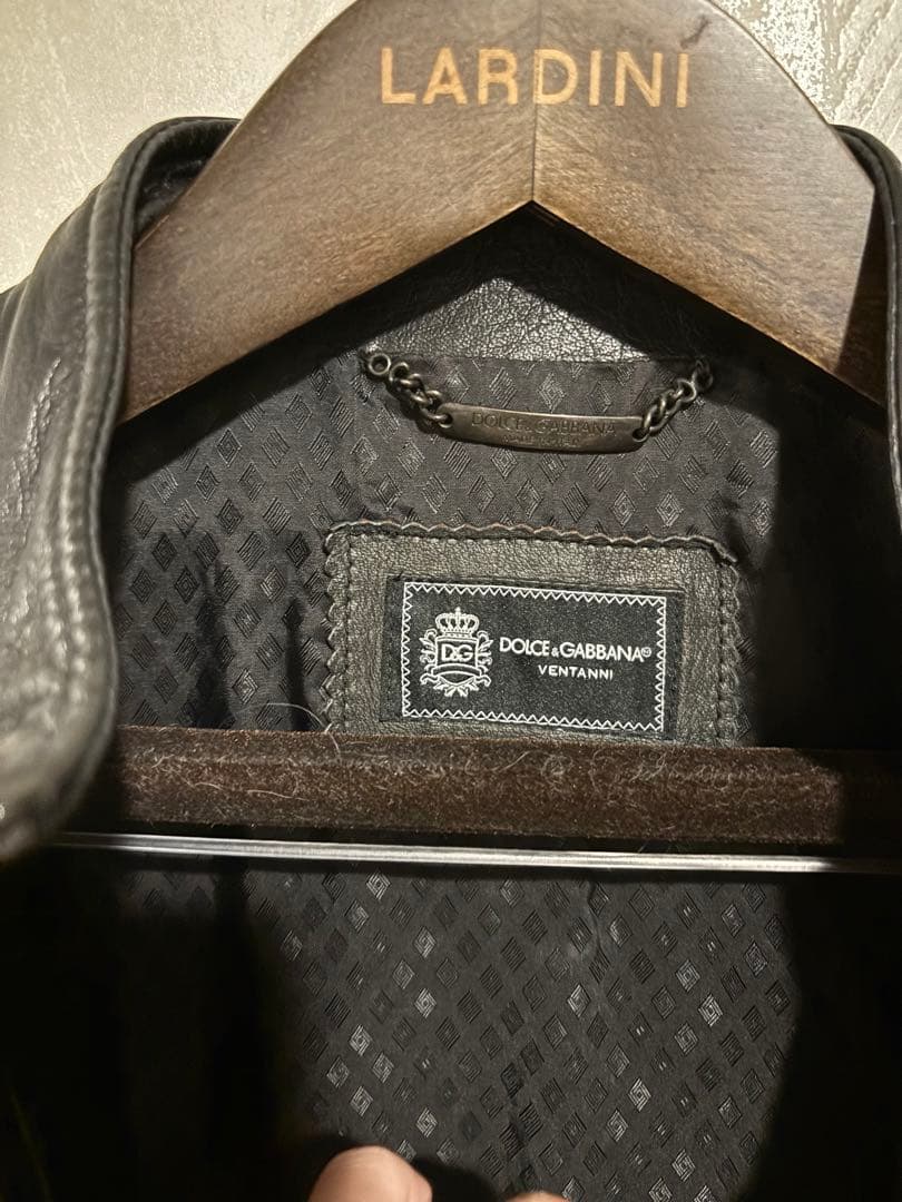 ドルチェ&ガッバーナ　ライダースジャケット