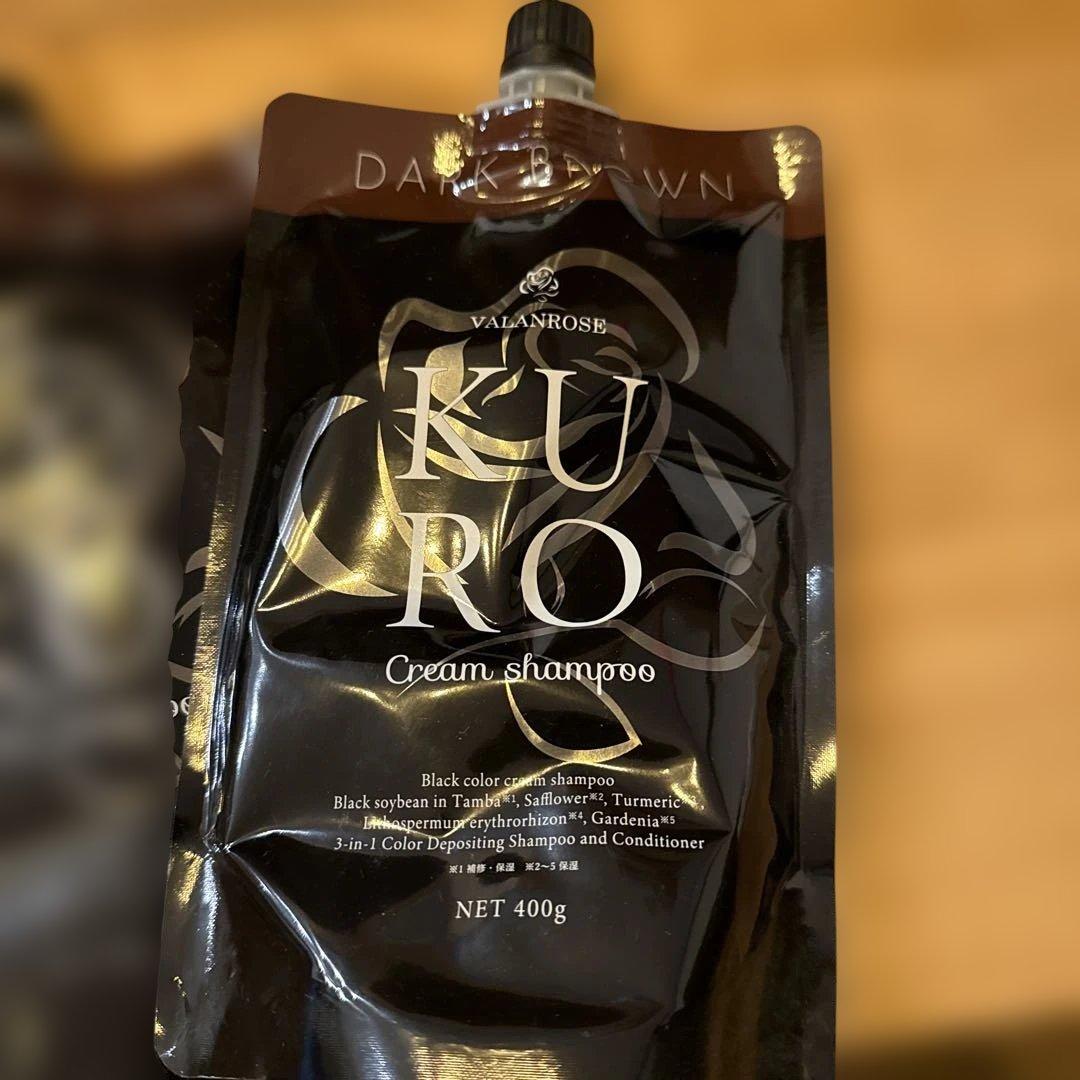 みーみ　新品未開封　KURO Cream Shampoo ダークブラウン