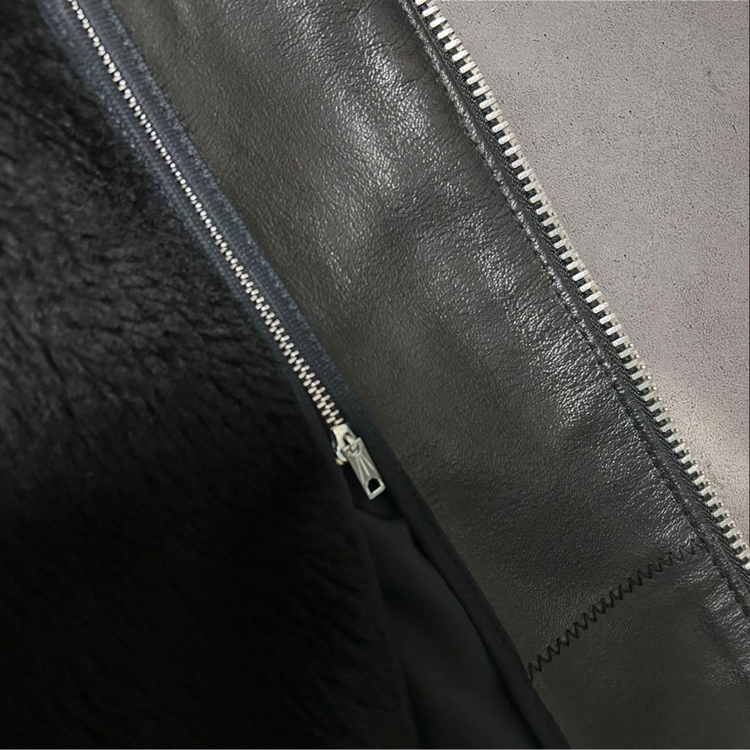 Sears 70s〜80s USA製本革レザージャケットフェイクファーライナー付