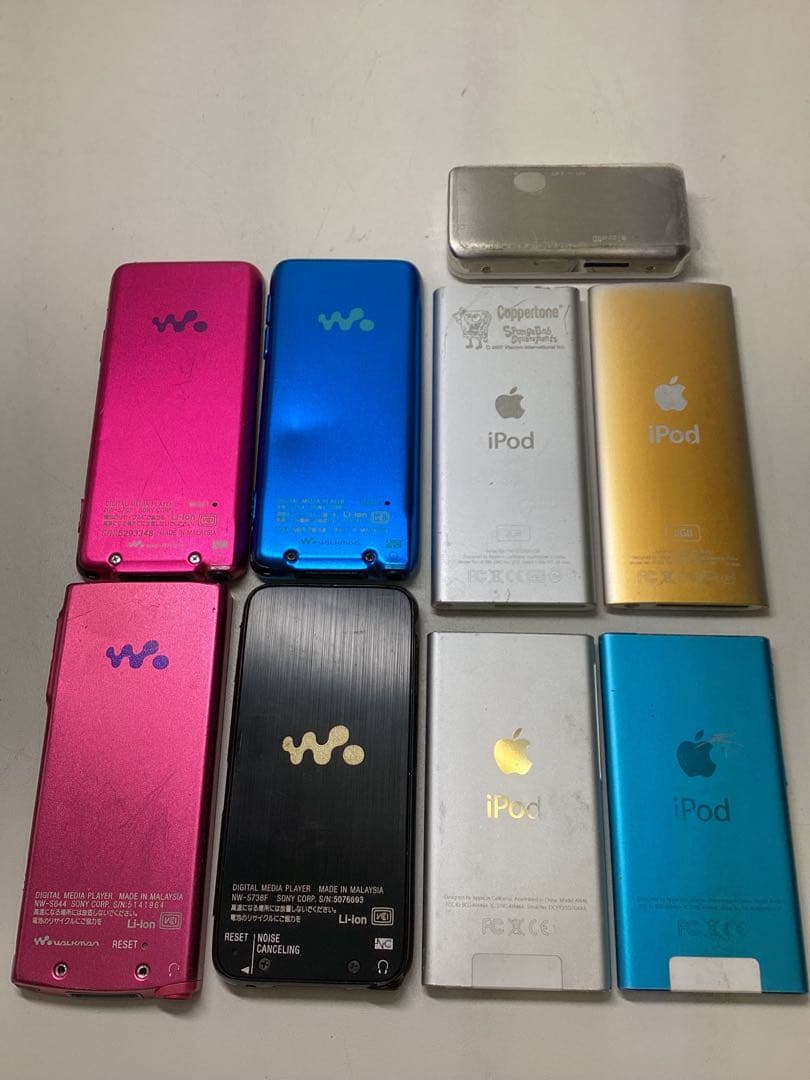 T*i様 ジャンク　SONY ウォークマン、iPod など　 まとめて9点