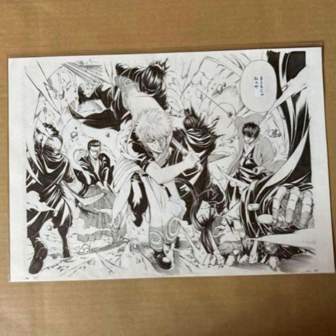 【未開封】銀魂　大銀魂展　銀時&近藤&土方Ver. A3サイズ