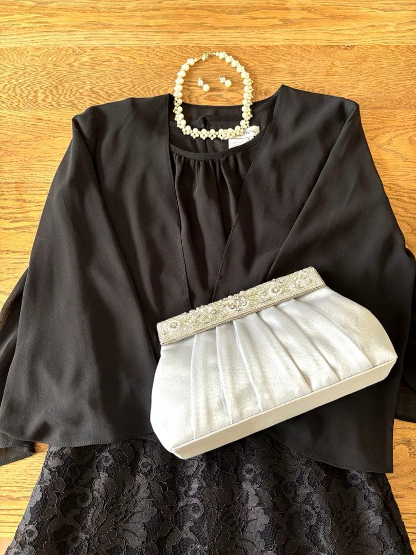 アールズガウン マザーズドレス Sサイズ ブラック