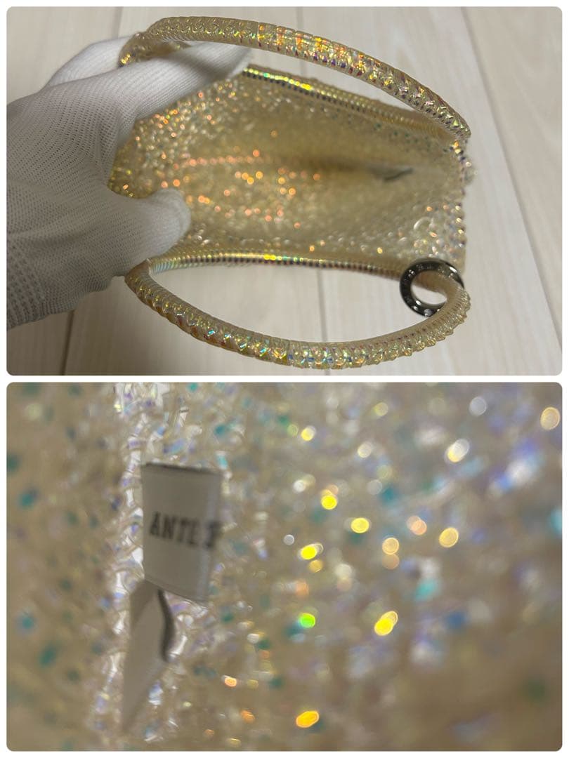 【美品】 ANTEPRIMA ワイヤーバッグ ANA機内販売限定カラー