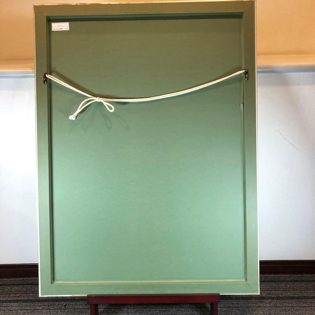 カトラン 「黒いテーブルクロスの上の夏の花束」 リトグラフ　作家直筆サイン入り