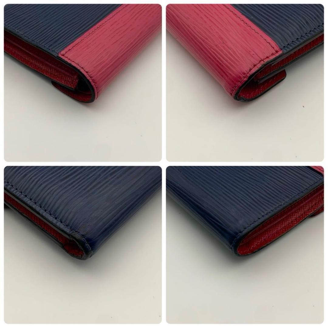 鑑定済み ルイヴィトン ポルトフォイユヴィクトリーヌ 財布 コンパクト エピ