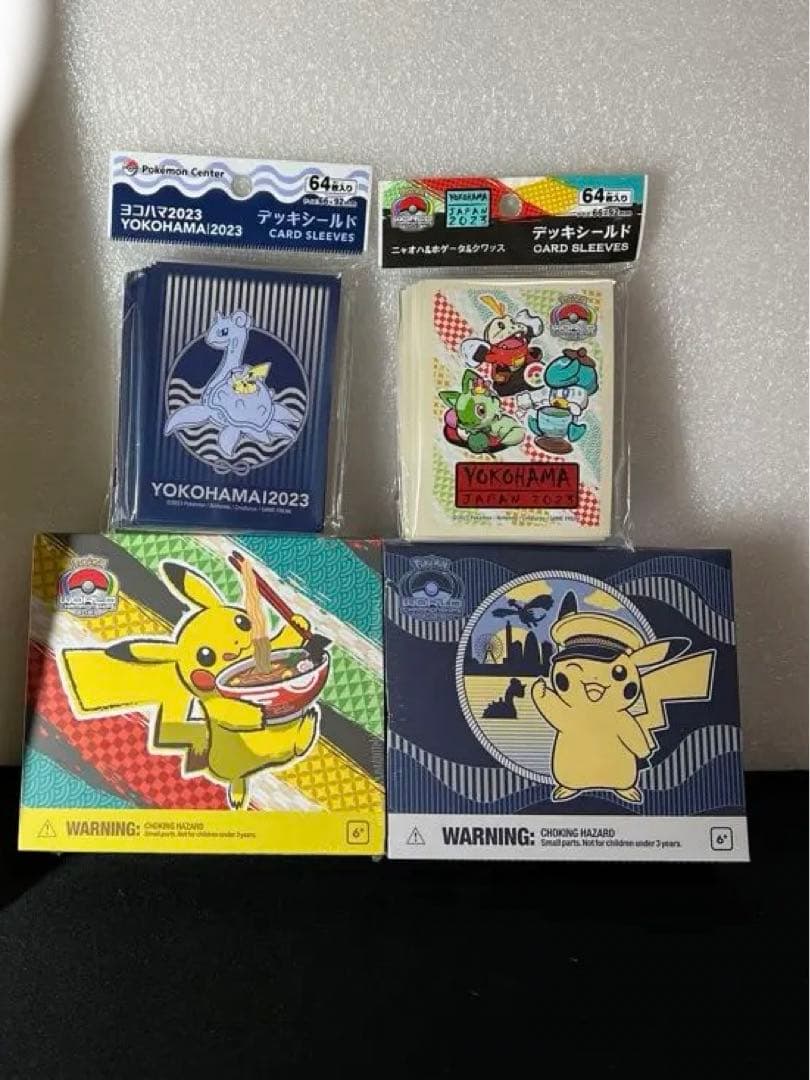 WCS 2023 ポケモン　ダメカンセット　スリーブ　2種