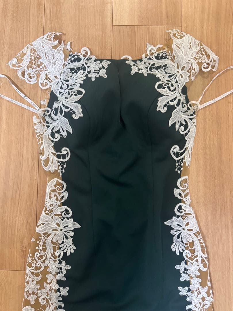 ANGEL Rエンジェルアール　AR 刺繍レースロングドレス