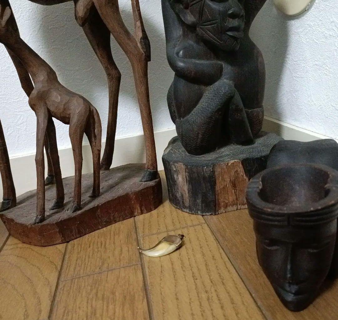 アフリカ　マコンデ等の彫刻コレクション　※マコンデ1体売却済の為ご注意願います。