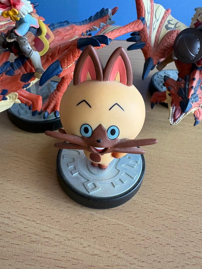 amiibo ナビルー　隻眼のリオレウス&ライダー(女の子) (男の子)