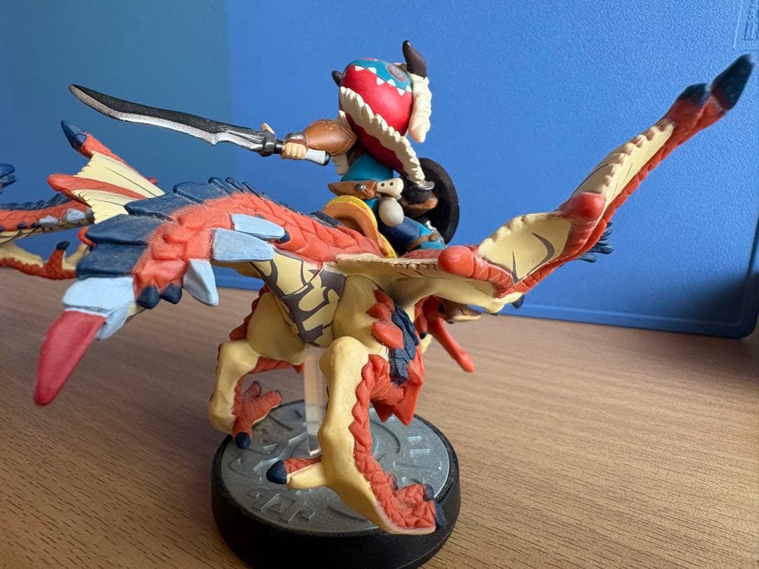 amiibo ナビルー　隻眼のリオレウス&ライダー(女の子) (男の子)