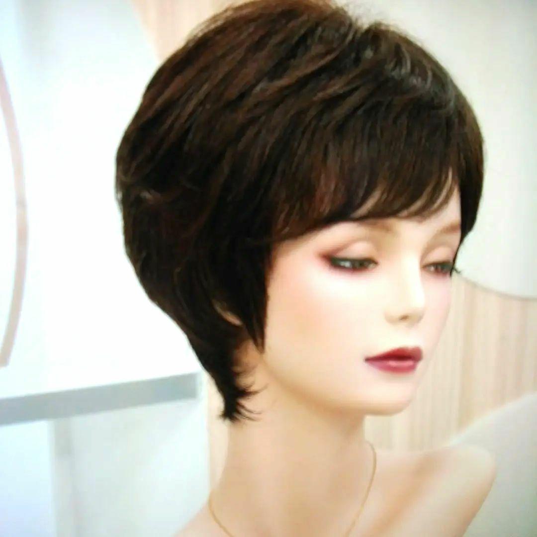 フォンテーヌ 手ぐしで簡単スタイリング高品質ウィッグショート