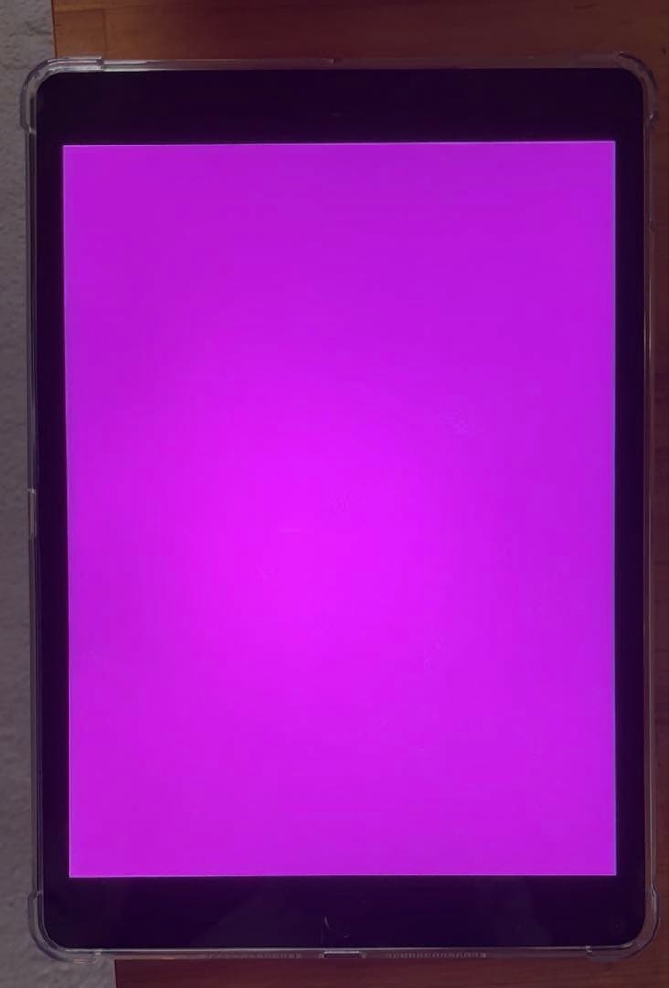 iPad 第9世代64GBWi-Fi 【ジャンク品】画面不良•バッテリー96%
