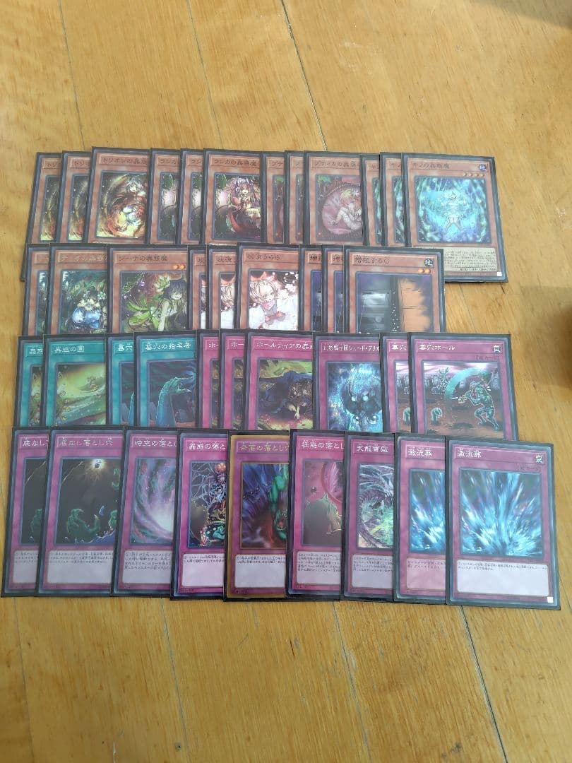 蟲惑魔デッキ　メイン40、EX15、余剰パーツ、スリーブ、ケース付き