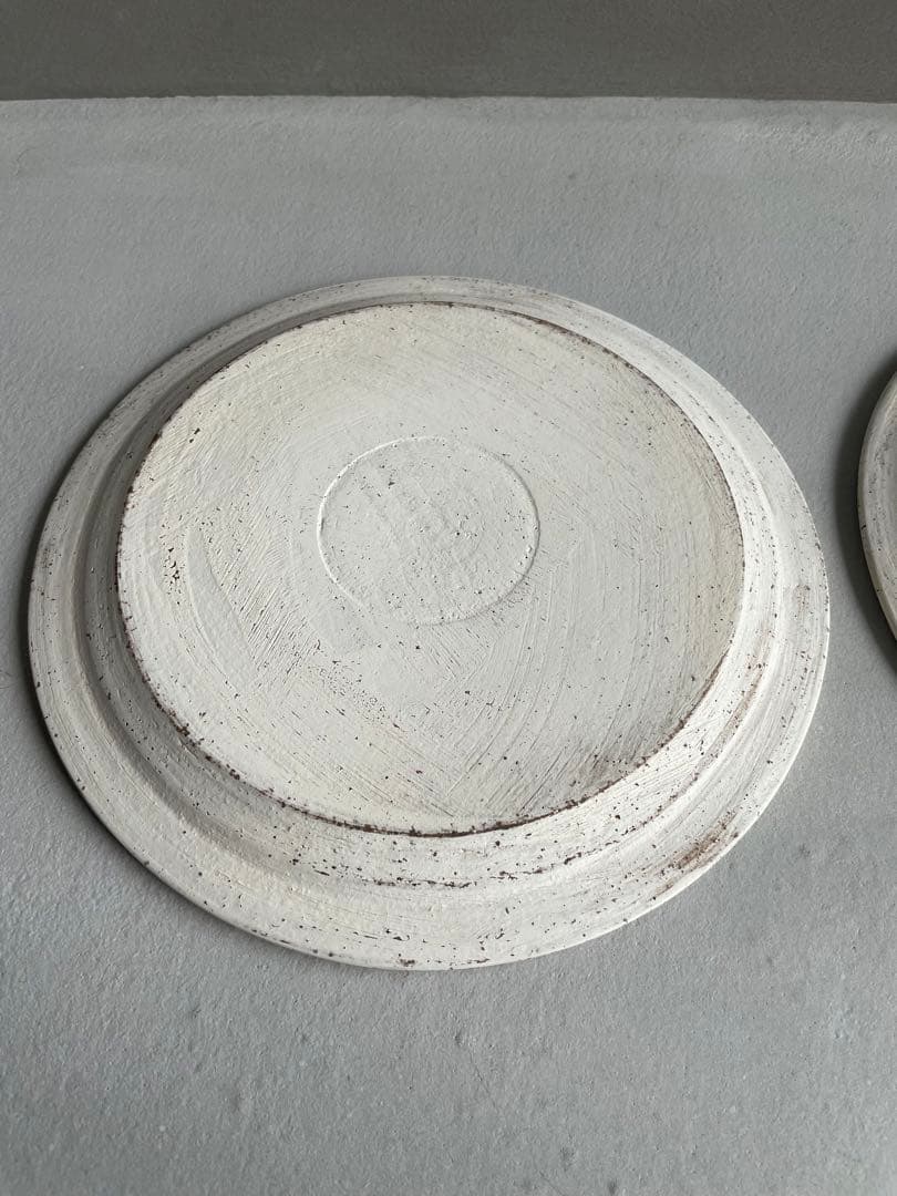 二階堂明弘 プレート 皿 パスタ皿 カレー皿 パン皿 ホワイト 2枚セット