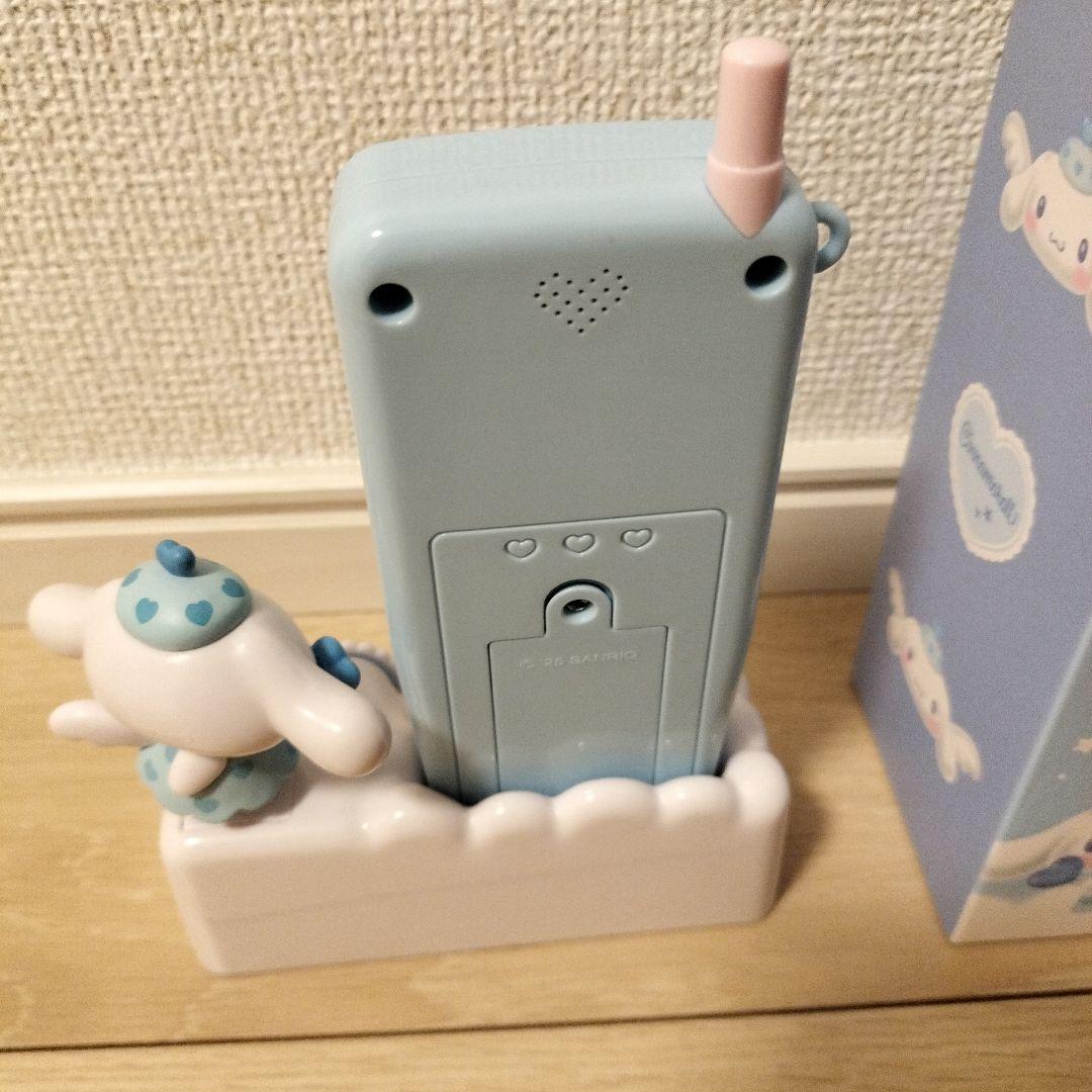 サンリオ　ガラケー形置き時計　シナモン　ガラケー型