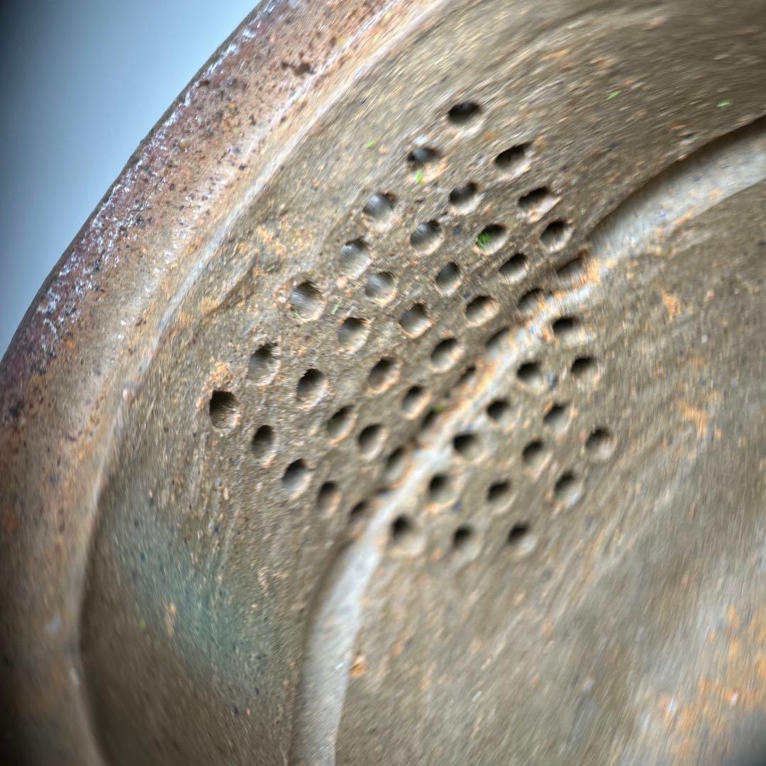 D佐藤苔助 備前焼宝瓶 蛙手捻り人気作者 急須 共箱 共布 茶注 煎茶 茶道具