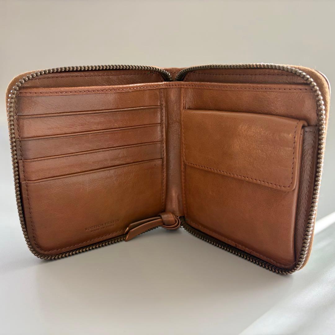 レイコ様用　美品 超希少 限定 ボッテガヴェネタ 二つ折り財布 グリーン 箱あり