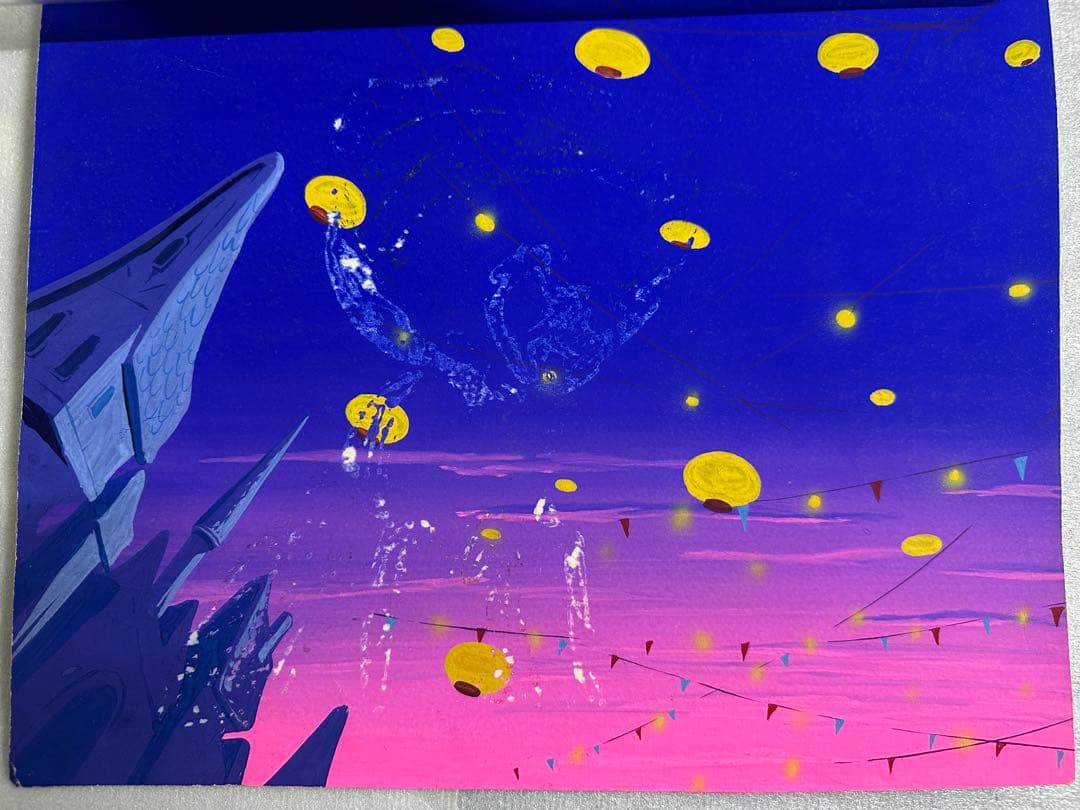 リボンの騎士　セル画　サファイア　手塚治虫