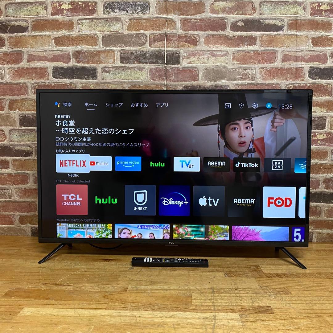 TCL 40V型 液晶テレビ スマートテレビ 40S515 ネット動画アプリ搭載