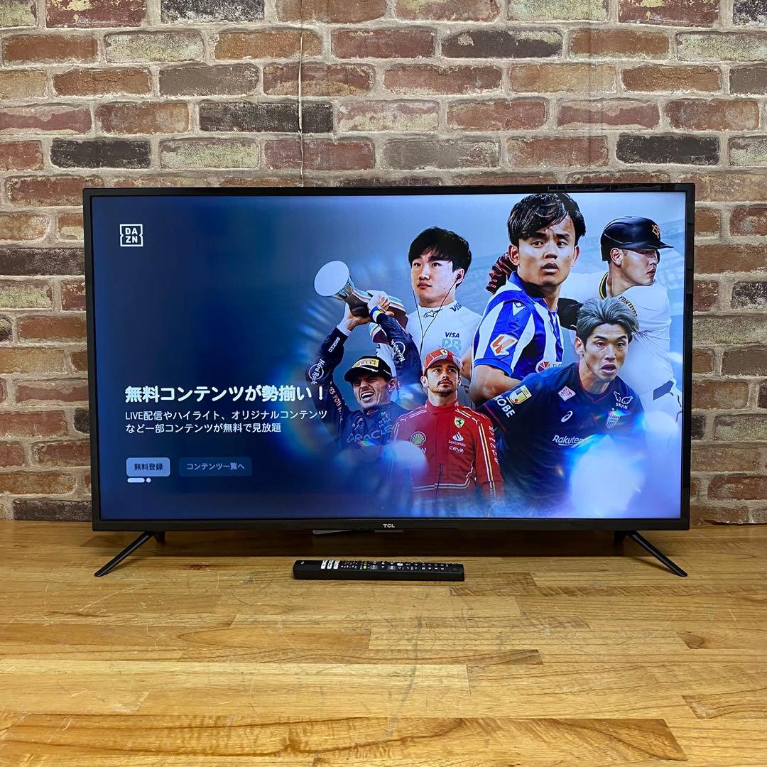TCL 40V型 液晶テレビ スマートテレビ 40S515 ネット動画アプリ搭載