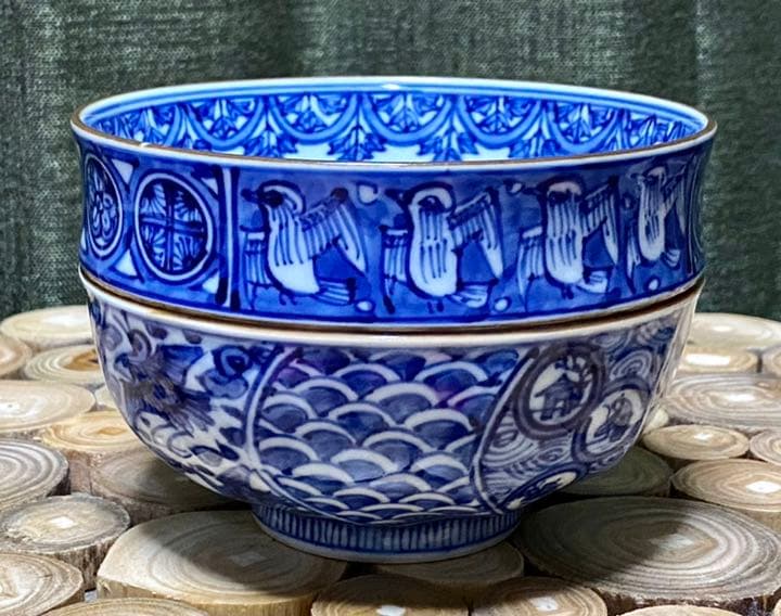 京焼 祥瑞捻茶碗 高野昭阿弥 作