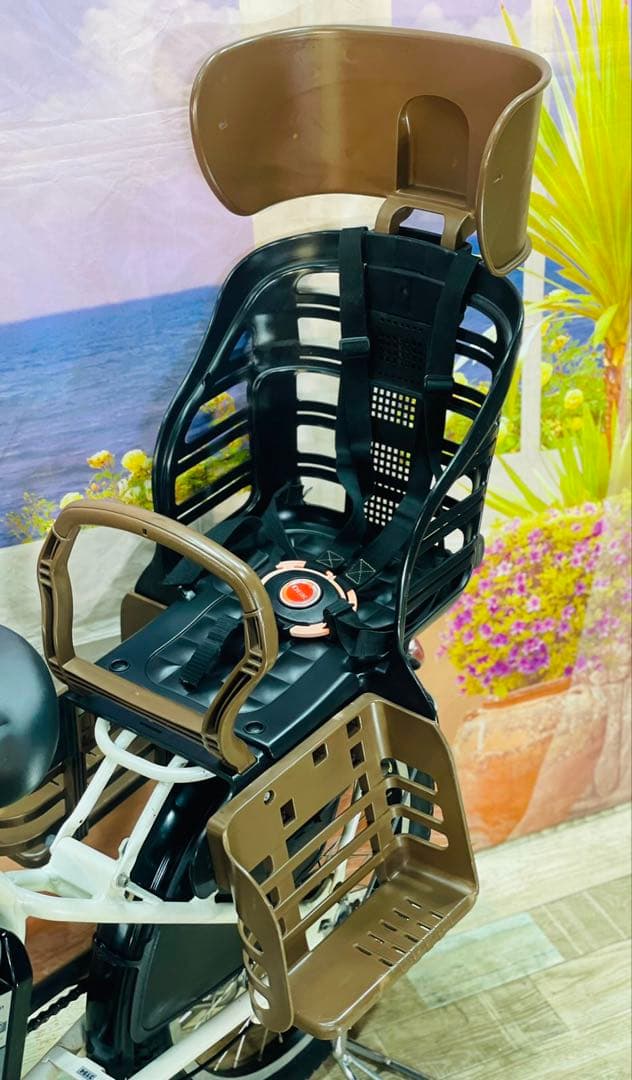 ヤマハパスキス⭐️人気モデル！子供乗せ電動アシスト自転車Y3194