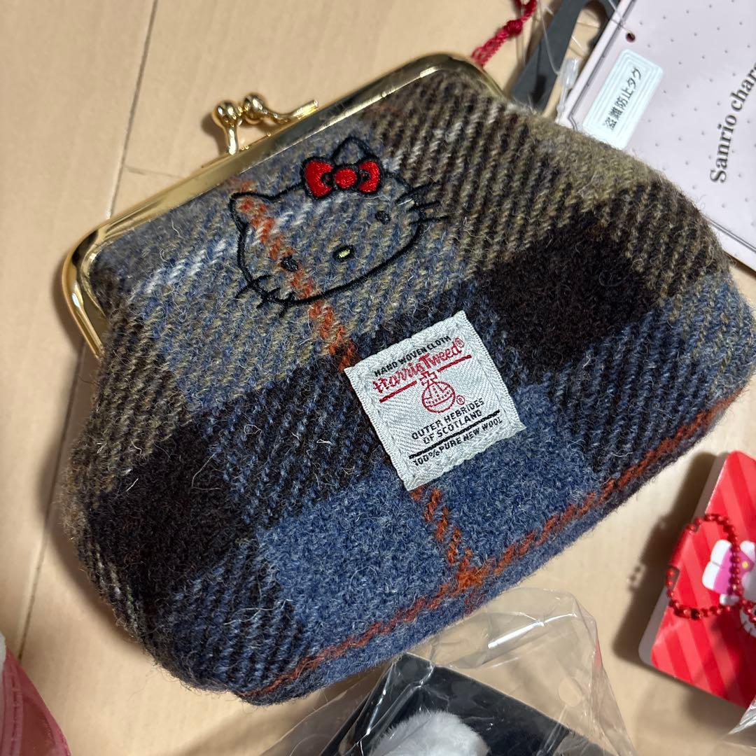 ハローキティ　キティ　ぬいぐるみ　淡路島　フロッキー　乙姫　ハリスツイード