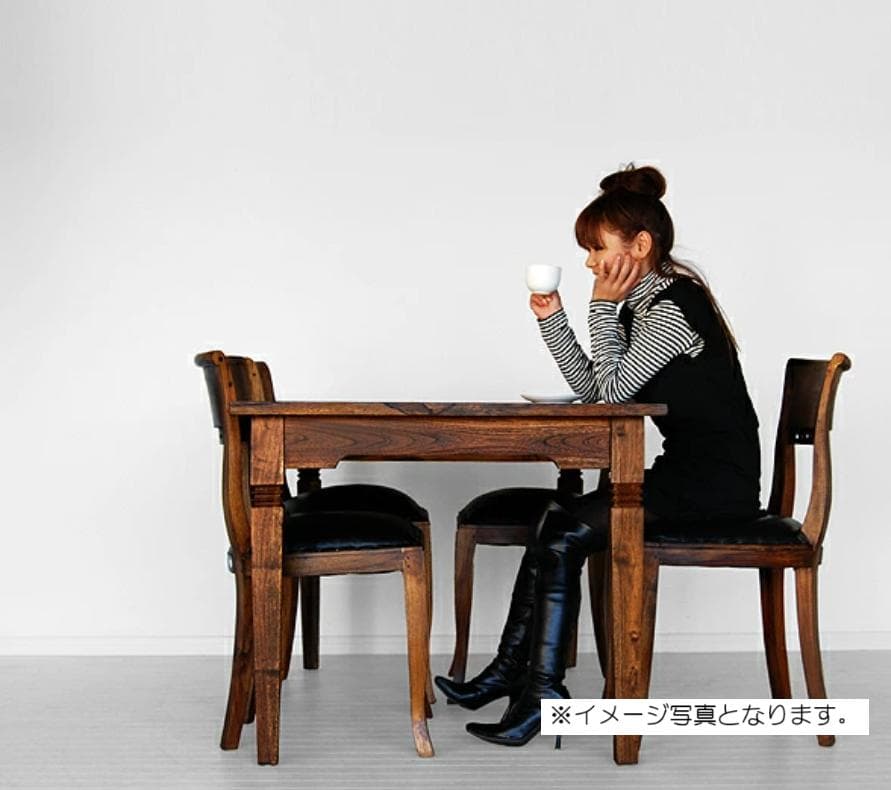 【ぺんたん】チーク無垢材 ダイニングテーブル190cm ☆店舗什器にも