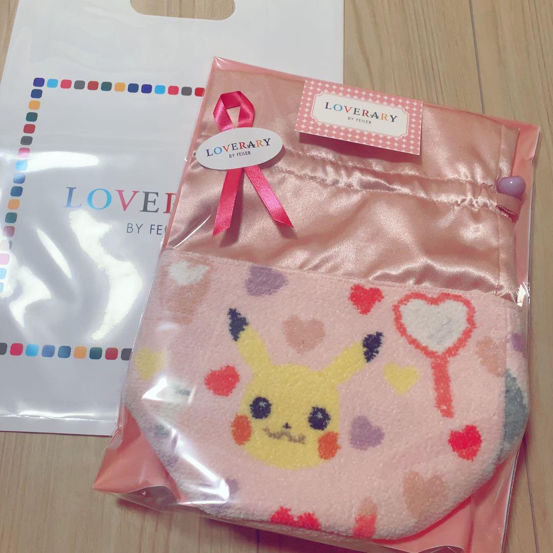 フェイラー　ピカチュウ　丸型ポーチ