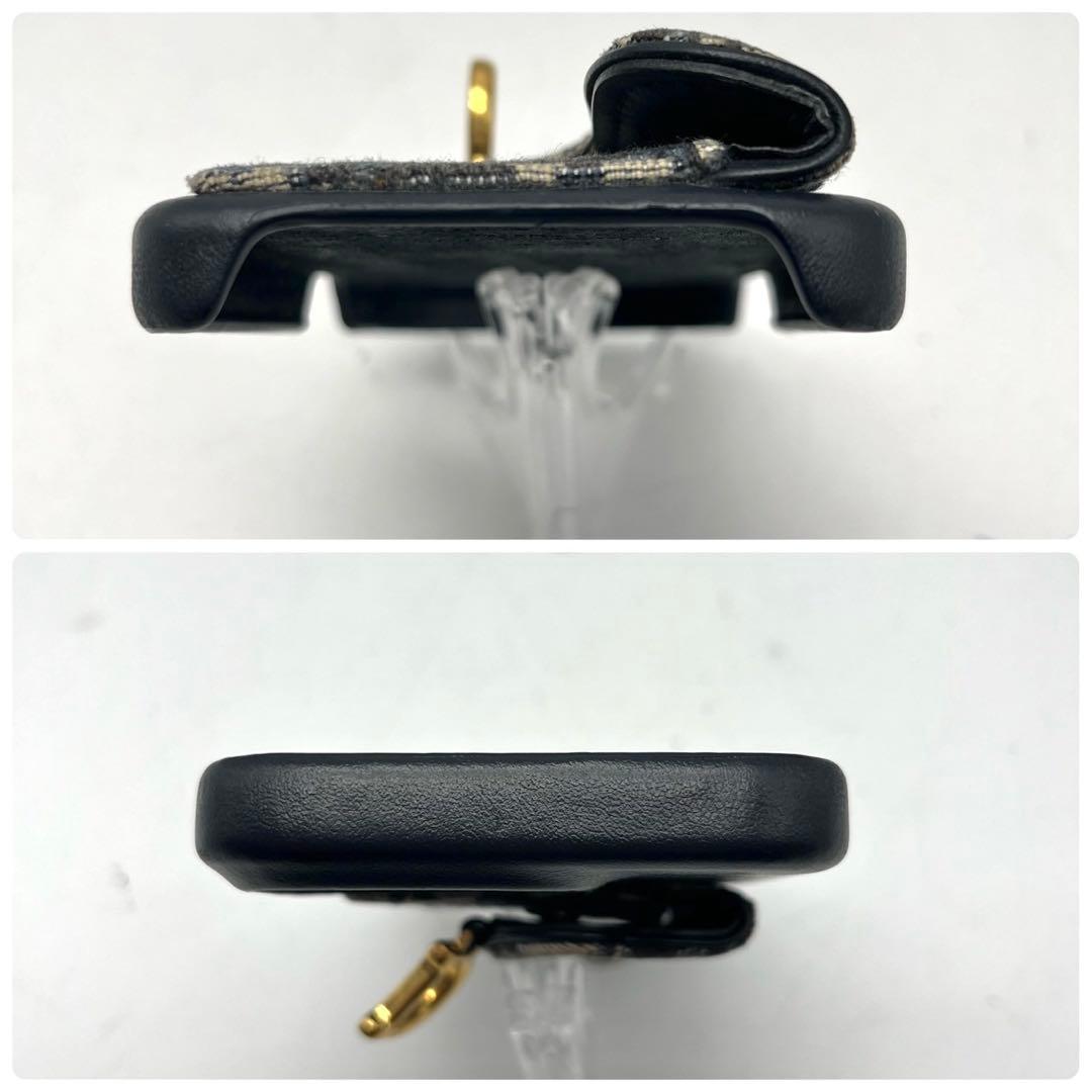 美品✨Dior クリスチャンディオール iPhoneケース14PRO オブリーク