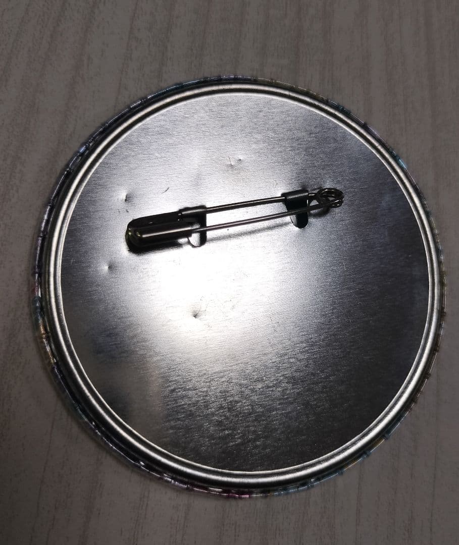 【傷あり】缶バッジ　白鳥ひめ　アイカツスターズ! 　グリッターガラポン　B賞