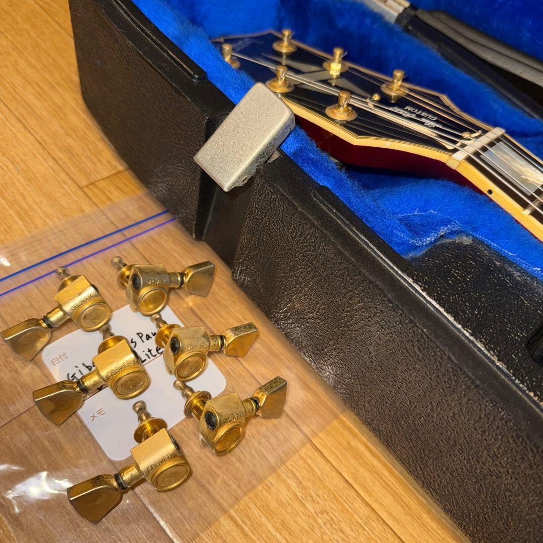 1987年製 Gibson USA 純正 GROVER ペグ (彫り込みロゴ)
