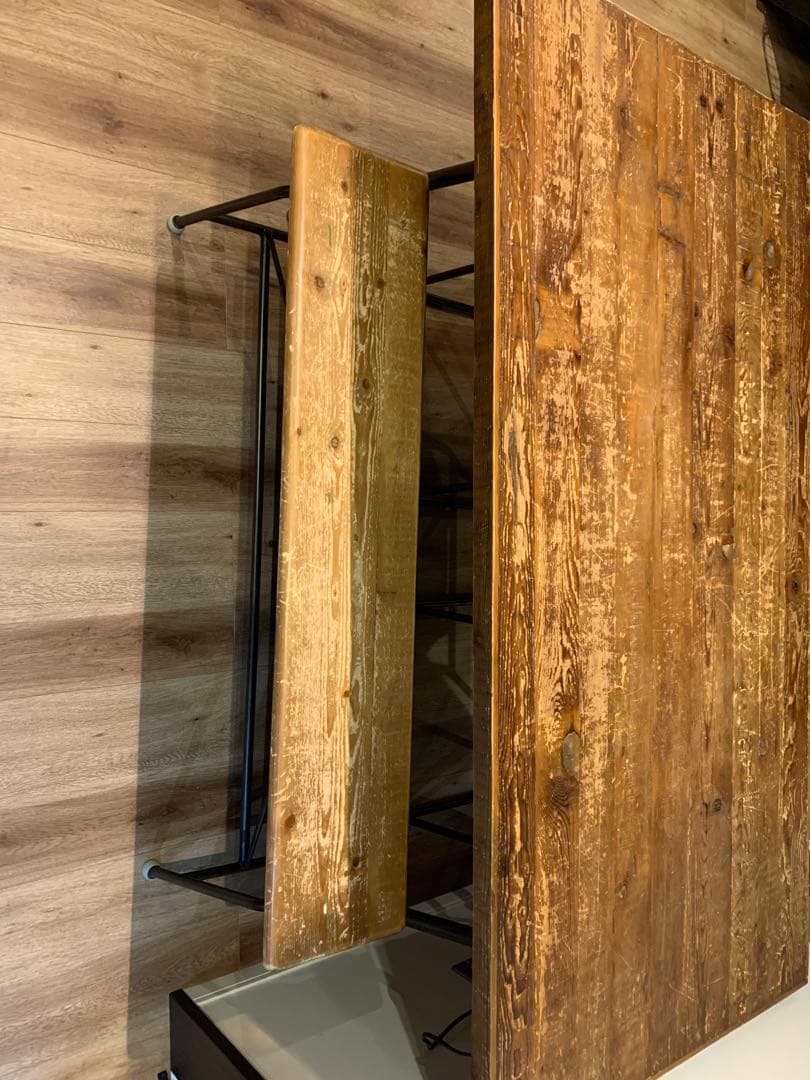 ノ*。様 ※椅子は別途購入　クラッシュゲート　ダイニングテーブル　クッパ　無垢材