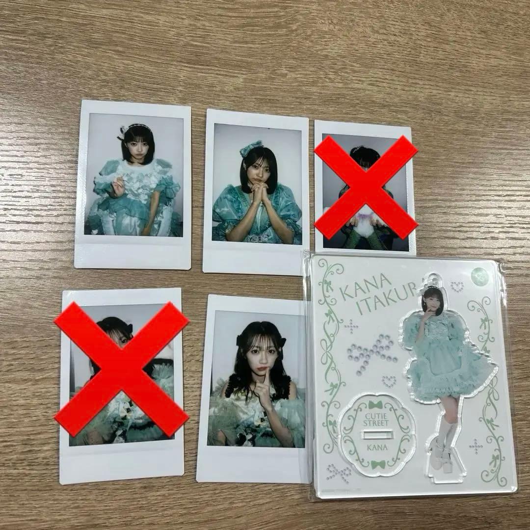 cutiestreet 板倉可奈 バレンタイン衣装 チェキ