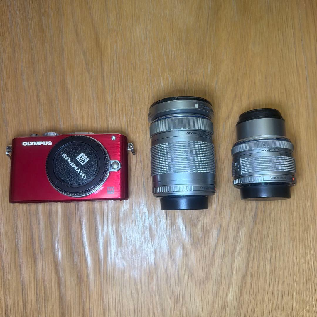OLYMPUS PEN Lite E-PL3 レンズ2個セット