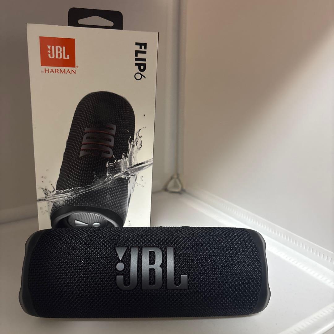 JBL FLIP6 ワイヤレススピーカー　ブラック