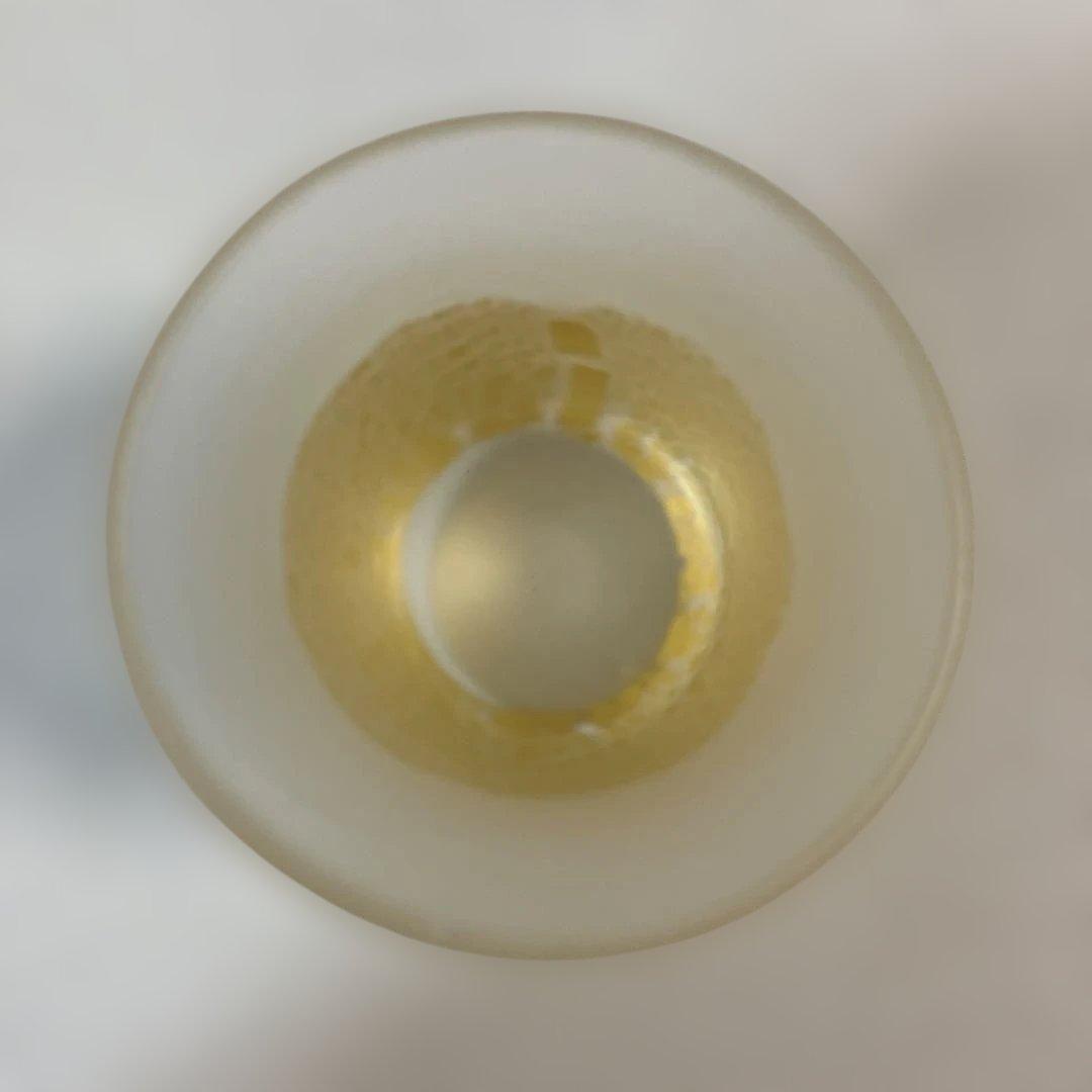 藤田喬平 手吹金彩ぐい呑み